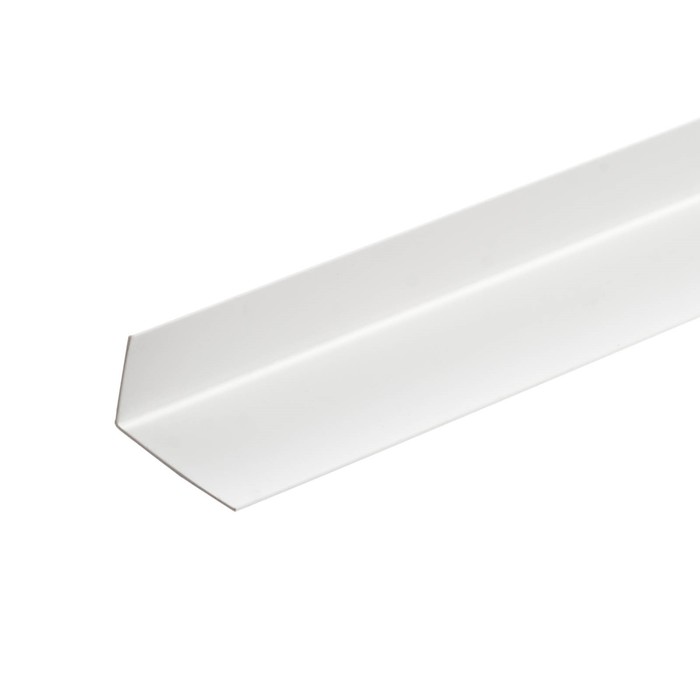 Уголок арочный, 20×12 мм, 2.7 м, белый - Фото 1