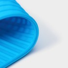 Подставка под горячее Доляна «Квадраты», 17 см, цвет синий - Фото 2