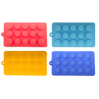 Форма силиконовая для украшений Доляна «Конфета», 21,5×11,5 см, 15 ячеек, цвет МИКС - Фото 4