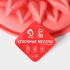 Форма для выпечки Доляна «Подсолнух», силикон, 29×6 см, с ручками, цвет МИКС - Фото 9