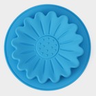 Форма для выпечки Доляна «Гербера», силикон, d=23 см (внутр. d=19 см), МИКС - Фото 2