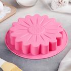 Форма для выпечки Доляна «Гербера», силикон, d=23 см (внутр. d=19 см), МИКС - Фото 6