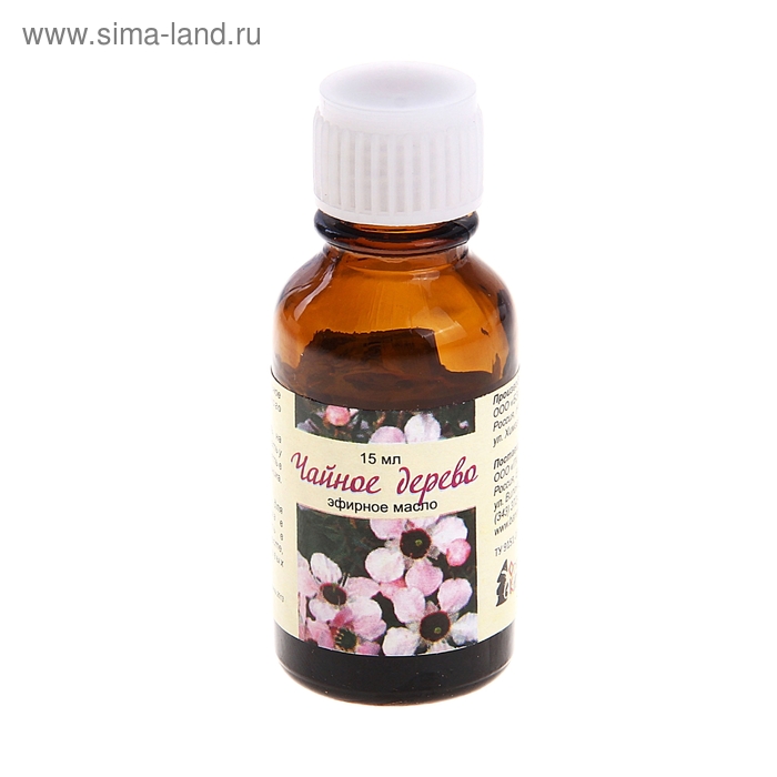 Масло чайного дерева 15 мл, дезинфицирующее - Фото 1