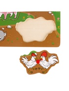 Рамка - вкладыш «Весёлая ферма», 8 элементов - Фото 2