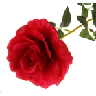 цветы искусственные 70 см d-15 cм роза малиновая - Фото 1