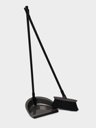 Щётка для пола с совком и кромкой Svip «Классика», пластик, 8×24×88 см, серый - Фото 1