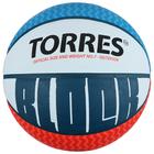 Мяч баскетбольный TORRES Block, B00077, резина, клееный, 8 панелей, р. 7 - фото 320400787