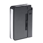 Портсигар на 8 сигарет «Классика», с толкателем для сигарет, 9.7×6.9×2 см, серый - Фото 2