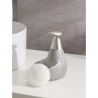 Дозатор для моющего средства с подставкой для губки Доляна «Африка», 350 мл, серый - Фото 11