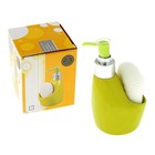 Дозатор для моющего средства с губкой Африка свежесть - Фото 1