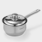 Ковш Катунь «Гретта», 1.8 л, d=16 см, капсульное дно, индукция, нержавеющая сталь - Фото 2