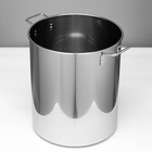 Котёл Катунь, 50 л, d=40 см, h=45.5 см, капсульное дно, индукция, нержавеющая сталь - Фото 2