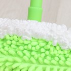 Швабра для мытья пола Доляна, микрофибра 38×8 см, гибкие края, телескопическая ручка 80(120) см - Фото 5