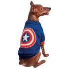 Свитер для собак Triol Marvel "Капитан Америка", размер M (ДС 30 см) - фото 9187850