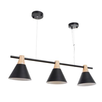 Люстра 1066/3BK E27 60 Вт черный 90×20×90 см BayerLux