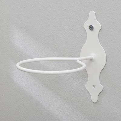 Поддержка для кашпо, d=13 см, белая