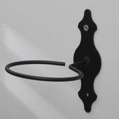 Поддержка для кашпо, d=13 см, чёрная