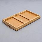 Поднос-столик, 50×30×23 см, бамбук, в подарочной упаковке - фото 4320960