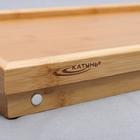 Поднос-столик, 50×30×23 см, бамбук, в подарочной упаковке - фото 4320961