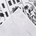 Полотенце кухонное «Доляна. Дом там, где сердце», белое, 35×60 см - Фото 4