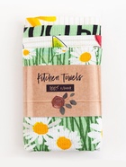 Набор кухонных полотенец Доляна Enjoy today, 35×60 см - 4 шт., 100% хлопок - Фото 11