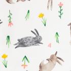 Полотенце кухонное Доляна Fluffy bunnies, 35×60 см, 100% хлопок,164 г/м² - Фото 3