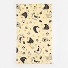 Полотенце "Доляна" Сhicken farm 35х60см 100% хлопок,164 г/м2 - фото 25348820