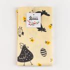 Полотенце "Доляна" Сhicken farm 35х60см 100% хлопок,164 г/м2 - фото 25348823