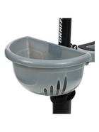 Самокат 2 в 1 GRAFFITI Kids, с корзинкой, колёса PU 120/75 мм, цвет серый - Фото 13