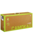 Самокат 2 в 1 GRAFFITI Kids, с корзинкой, колёса PU 120/75 мм, цвет серый - Фото 14