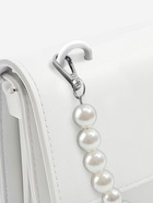 Ручка для сумки, жемчужные бусы, d=12, 14, 16 мм, 39 см, цвет белый, серебряный - Фото 6