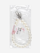 Ручка для сумки, жемчужные бусы, d=12, 14, 16 мм, 39 см, цвет белый, серебряный - Фото 8