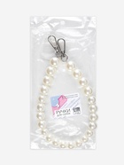 Ручка для сумки, жемчужные бусы, d=12, 14, 16 мм, 39 см, цвет белый, серебряный - Фото 9