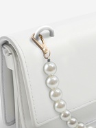 Ручка для сумки, жемчужные бусы, d=12, 14, 16 мм, 39 см, цвет белый, золотой - Фото 5