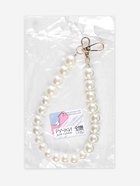 Ручка для сумки, жемчужные бусы, d=12, 14, 16 мм, 39 см, цвет белый, золотой - Фото 6