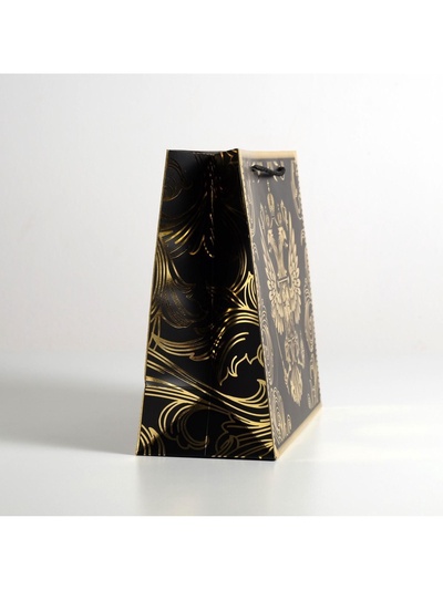 Пакет подарочный, упаковка, «Gold Russia», 32×26×12 см