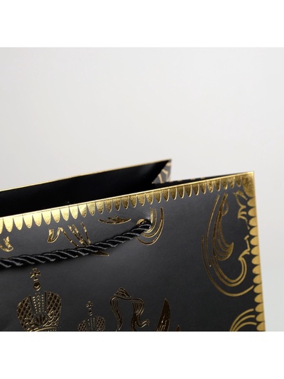 Пакет подарочный, упаковка, «Gold Russia», 32×26×12 см