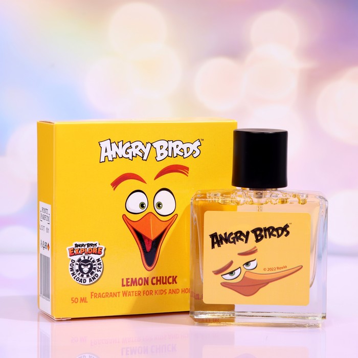 Душистая вода для детей Angry Birds Lemon Chuck, 50 мл - Фото 1