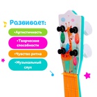 Музыкальная игрушка-гитара «Зоопарк», цвета МИКС - фото 3721044