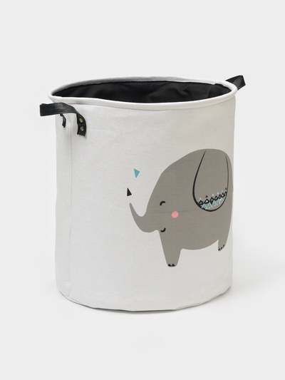 Корзина для белья Доляна «Слонёнок», 35×40 см