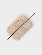 Подставка для пасхальных яиц Доляна «Христос Воскрес», 3 ячейки, 20×9.5×15.5 см, дерево - Фото 4