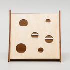 Домик для грызунов «Сыр», 12.5×11.5×11 см, дерево - Фото 2