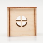 Домик для грызунов малый, 12.5×7.5×7.5 см, дерево - Фото 3