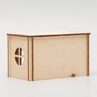 Домик для грызунов малый, 12.5×7.5×7.5 см, дерево - Фото 4