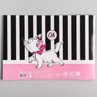 Альбом для рисования А4, 12 листов 100 г/м², на скрепке, «Коты аристократы» - Фото 3