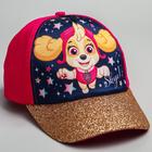 Кепка детская для девочки, размер 52-54, Щенячий патруль - Фото 4