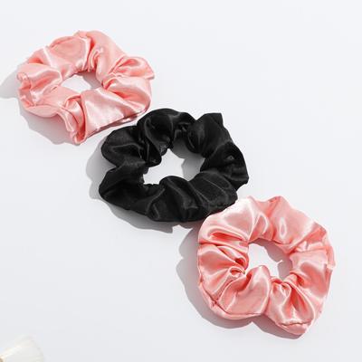 Набор атласных резинок для волос «Милашка на всю голову», 3 шт., диам. 9 см