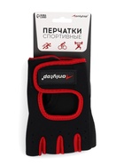 Перчатки спортивные ONLYTOP, р. L, цвет чёрный/розовый - Фото 7