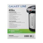 Термопот Galaxy LINE GL 0611, 2.35 л, 900 Вт, черно-серебристый - фото 51334123 Термопот Galaxy LINE GL 0611, 2.35 л, 900 Вт, черно-серебристый - фото 51334123