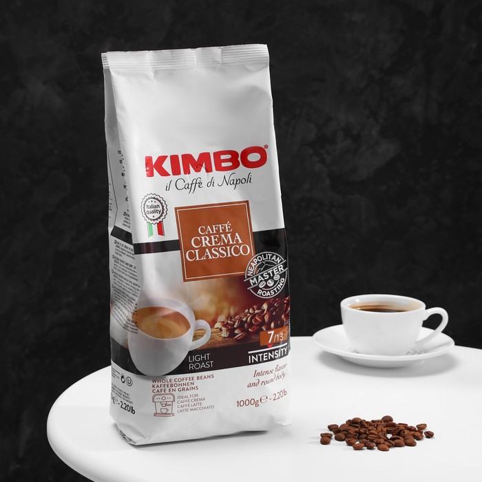 Кофе зерновой KIMBO Dolce Crema, 1 кг